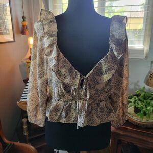 Floral Patterned Blouses (2)